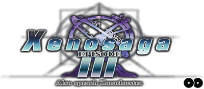 Xenosaga Episode III Also sprach Zarathustra logo for Playstation 2
